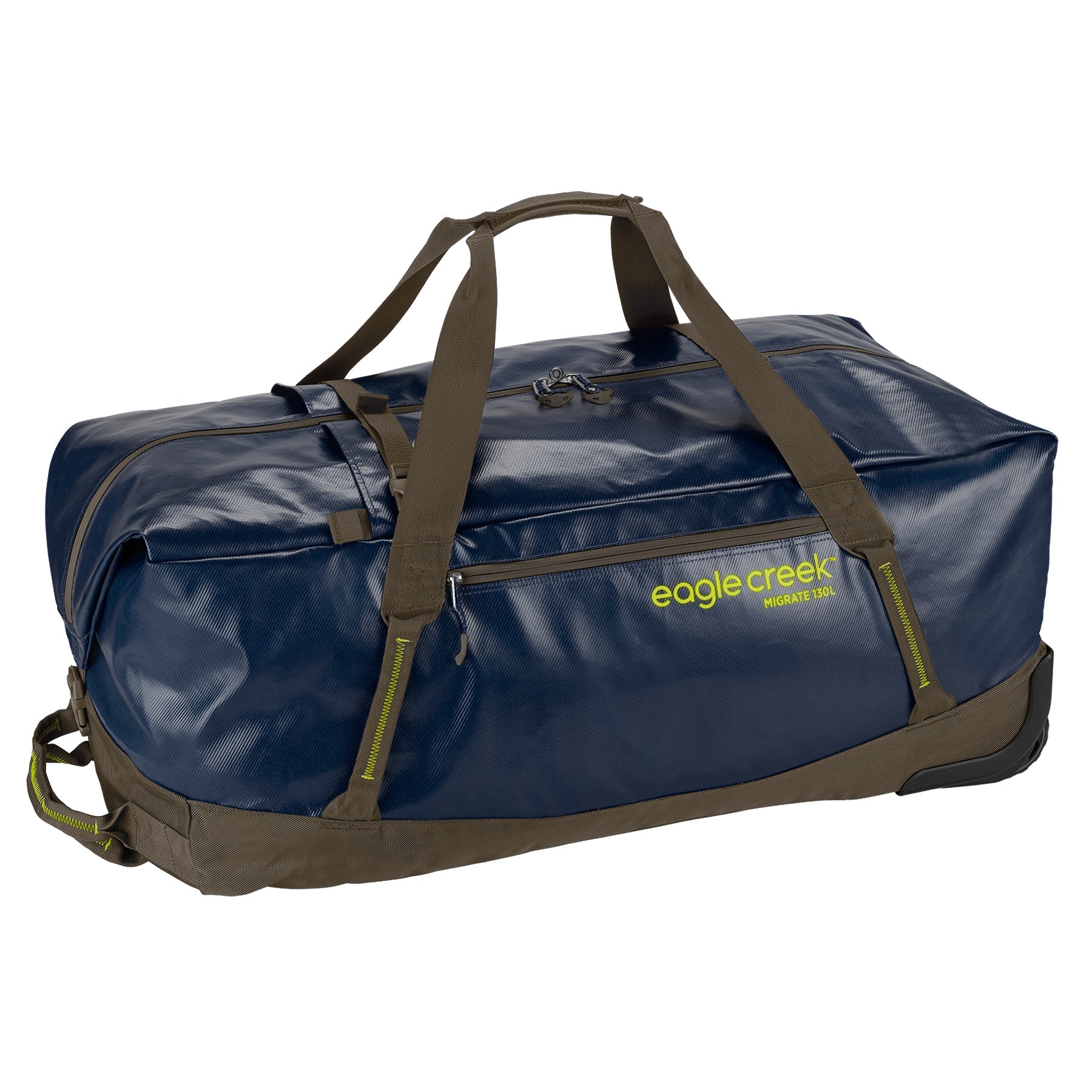 Rolling Duffel top Bag Blue