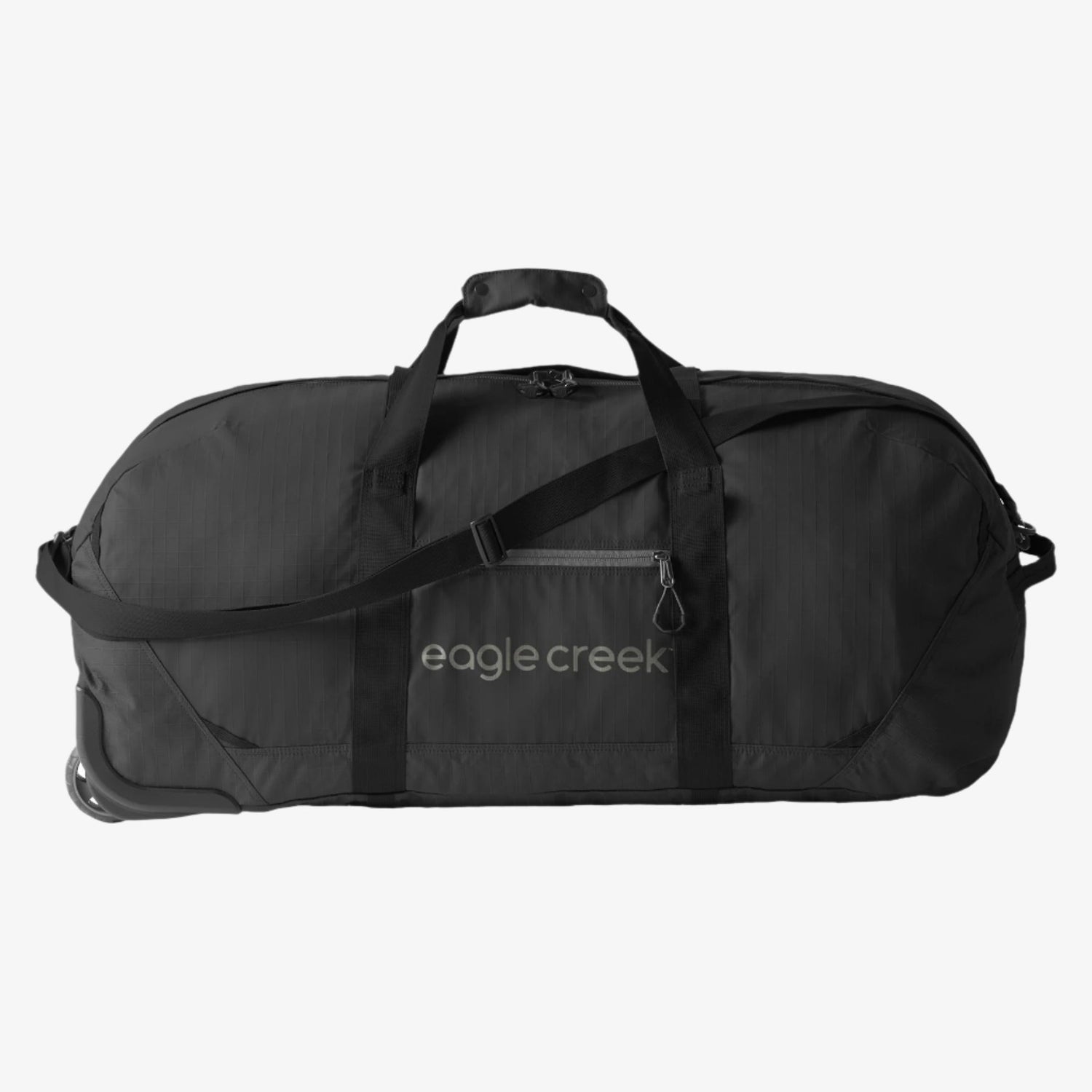 No Matter What 110L Rolling Duffel Bag - Black Rolling Duffel Bag Large View 