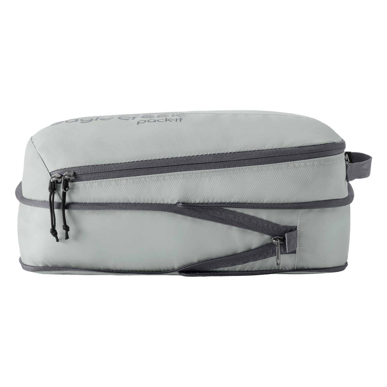 Pack-It Reveal Expansion Cube M - Storm Grey Packing Cubes Compression Eagle Creek View 