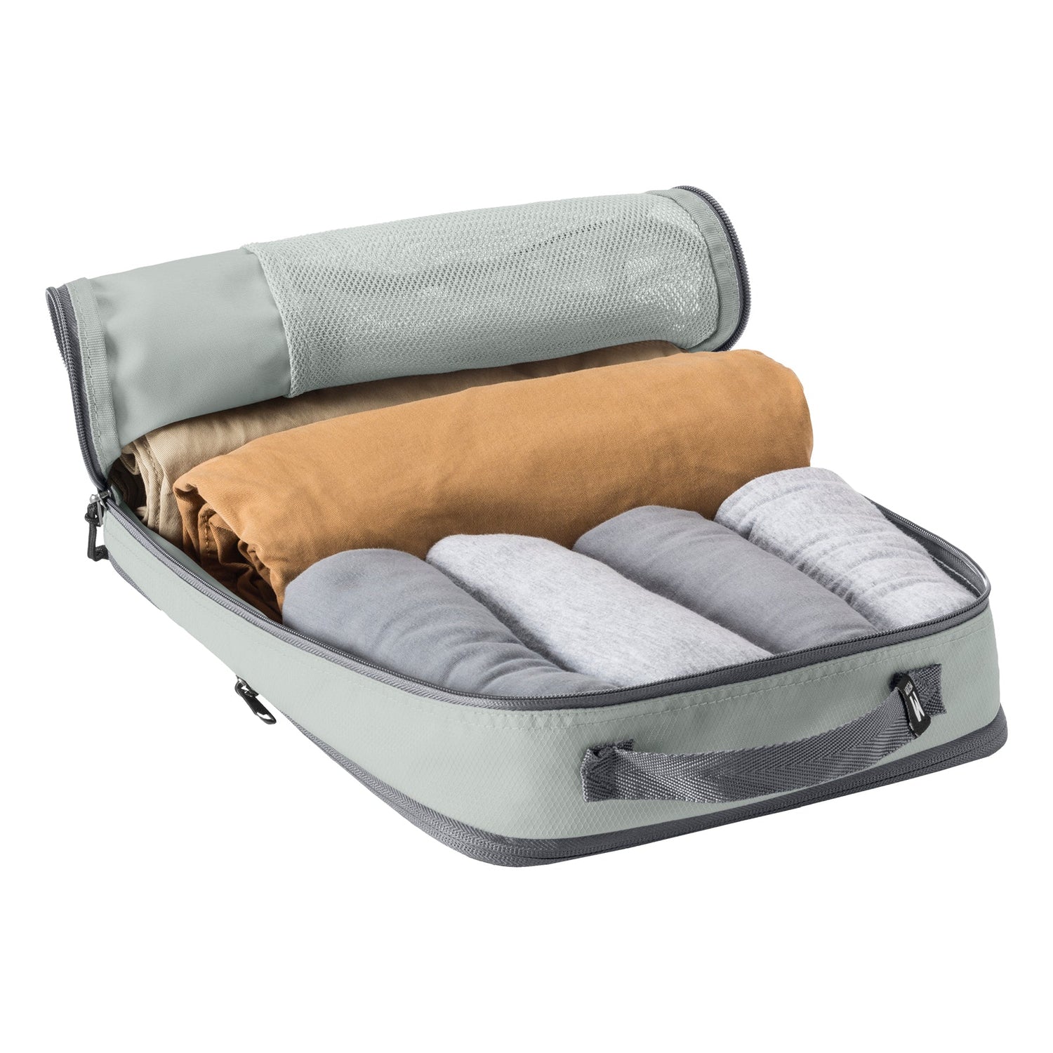 Pack-It Reveal Expansion Cube M - Storm Grey Eagle Creek Compression Packing Cubes View 