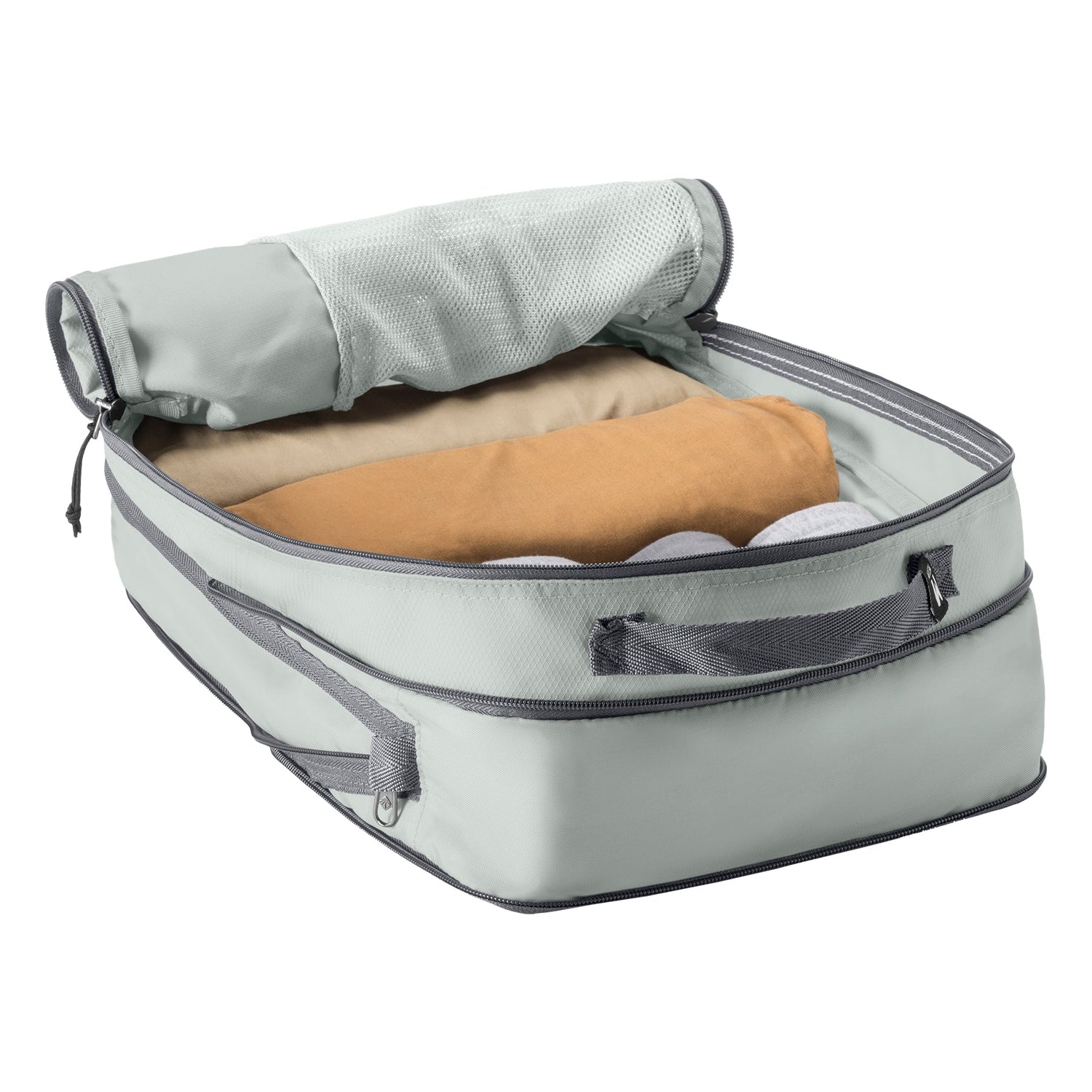 Pack-It Reveal Expansion Cube M - Storm Grey Compression Travel Cubes View 