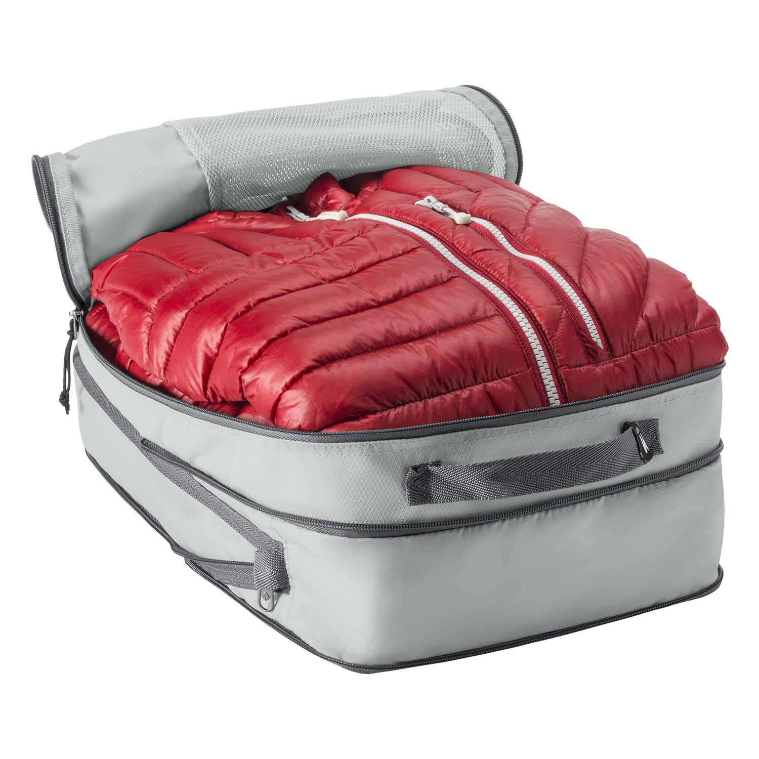 Pack-It Reveal Expansion Cube M - Storm Grey Compression Cubes for Travel Eagle Creek View 
