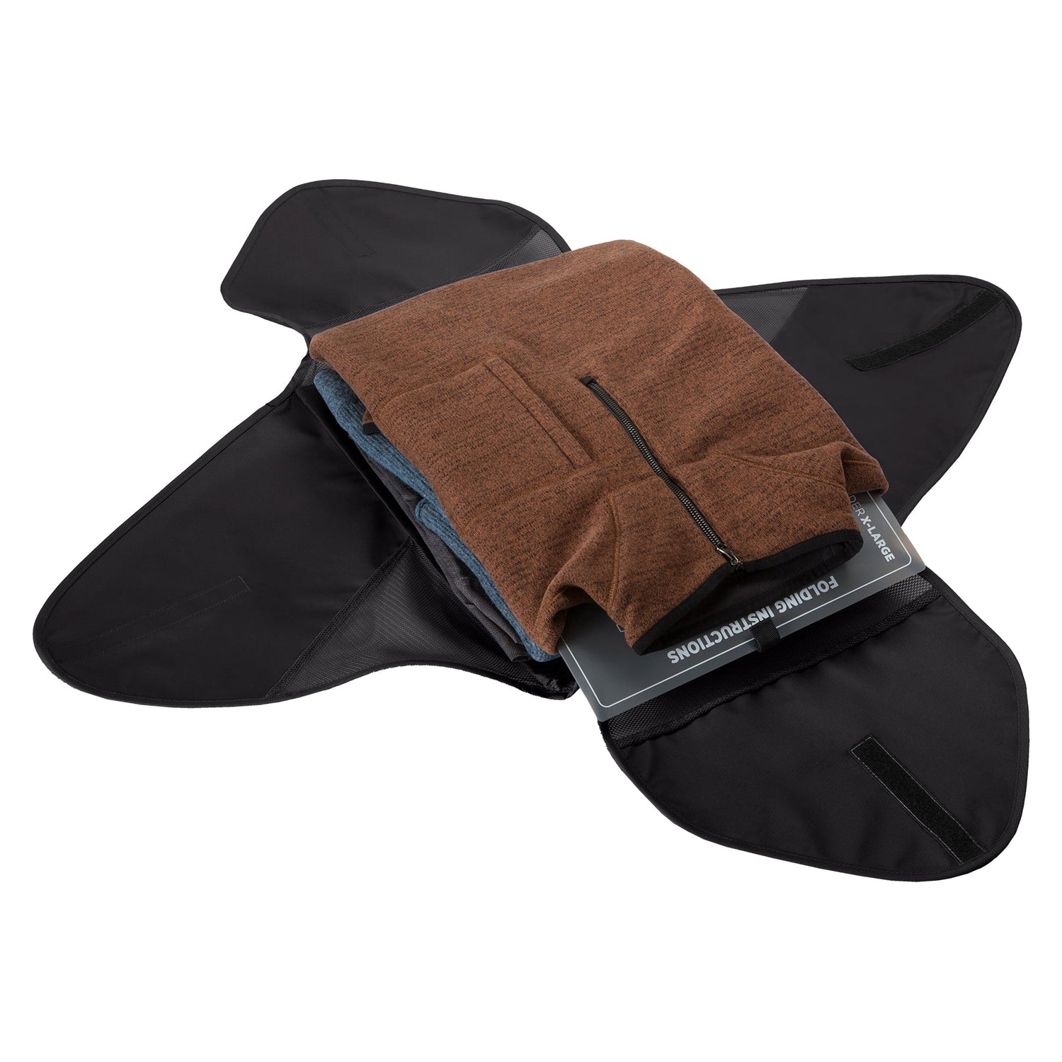 Pack-It Reveal Garment Folder XL - Black Travel Packing Suitcase Organizing Hacks Eagle Creek View 