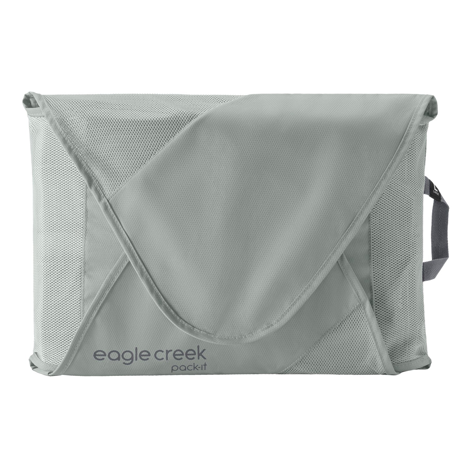 Pack-It Reveal Garment Folder L - Storm Grey Tri Fold Garment Bag View 