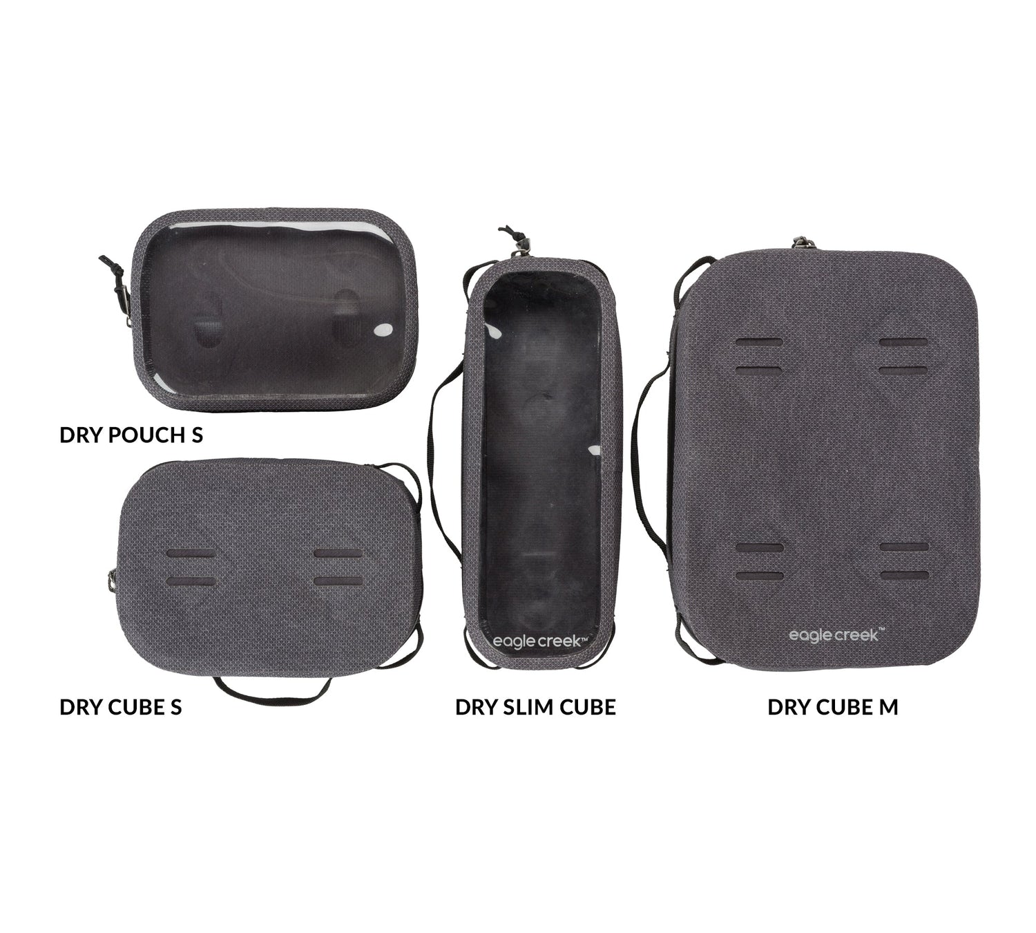 Pack-It Dry Cube M - Graphite Travel Packing Cubes View 